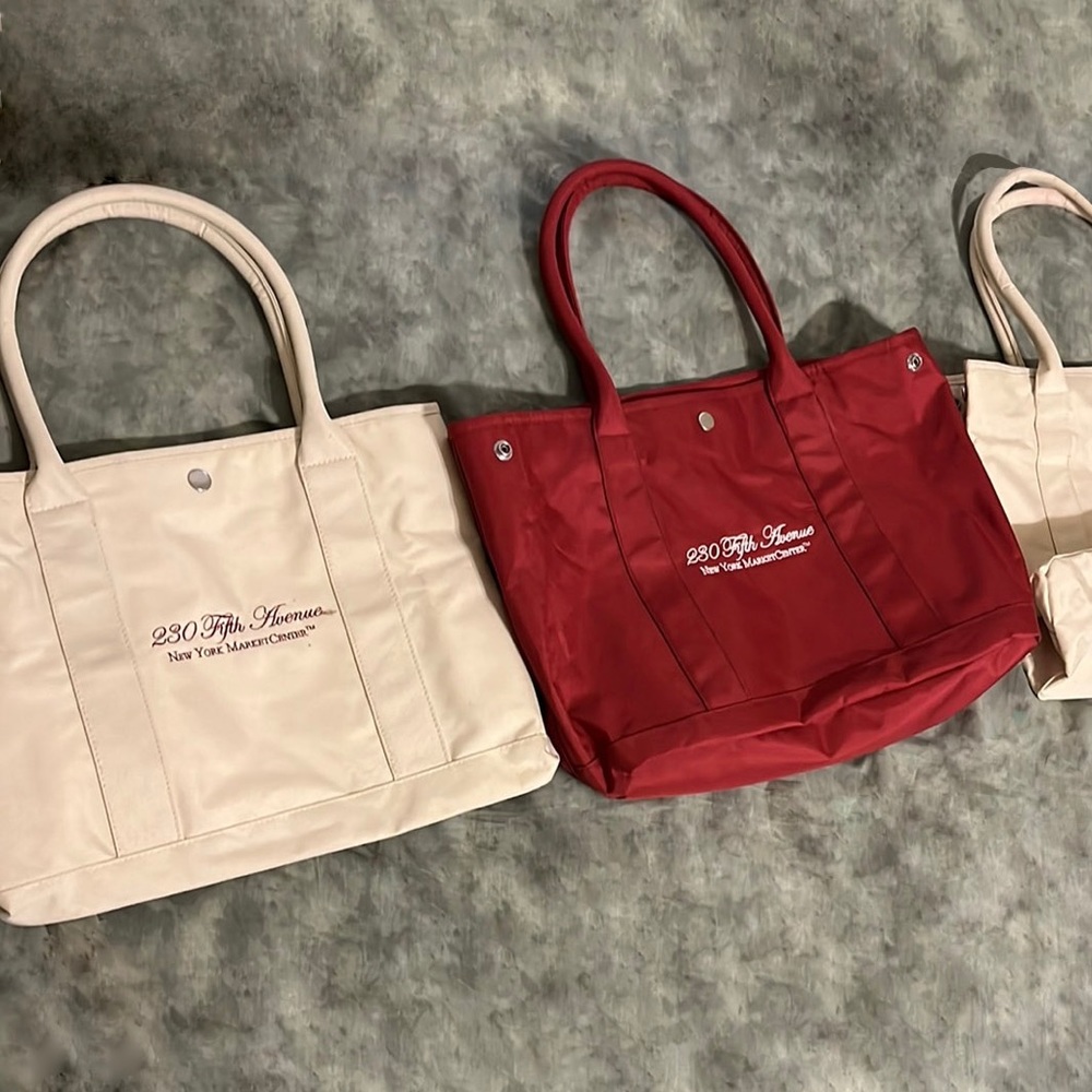 NEW 230 Fifth TOTE bags for him and her (All 2 BOTH - Picture 2 of 8
